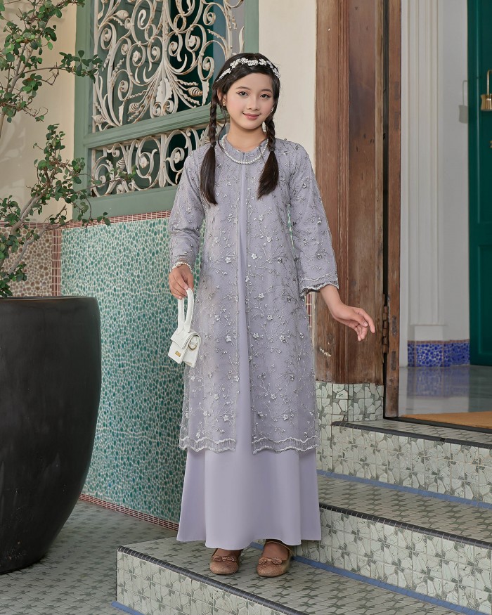 Khadija Kids - Soft Grey