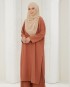 Noura Suit - Russet Brown