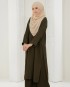 Noura Suit - Olive Green