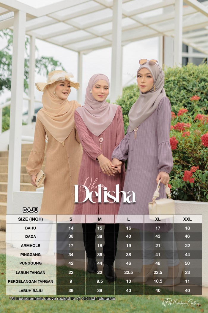 Dhia Delisha V2 - Dusty Purple